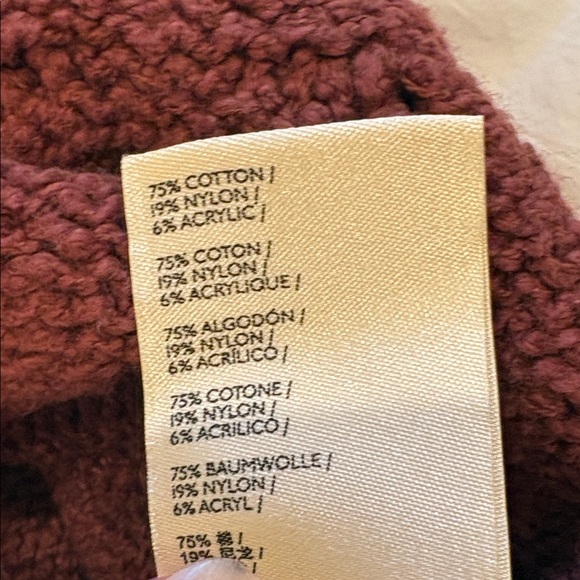 Pilcro Rust Cardigan Sweater - Picture 5 of 5